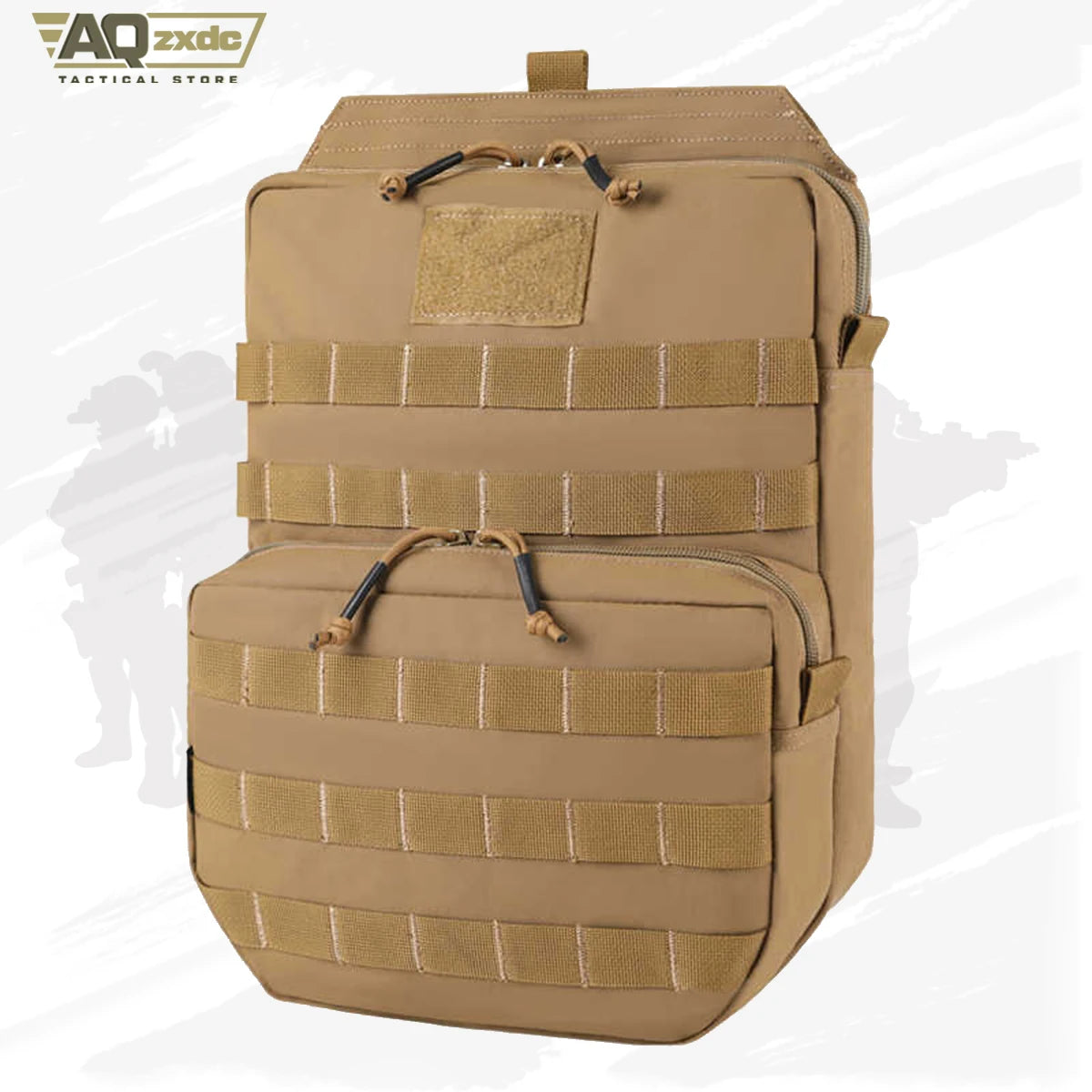 AQzxdc Military Gear Tactical Molle Hydration Pack 3L Hydration Carrier Pack Water Reservoir Bag for Molle Vest Backpack