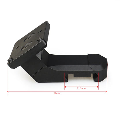 Hunting Scope Accessories Red Dot Plate Offset Optic Mount for T2 RMR Model for Outdoor Hunting Use gs24-0239