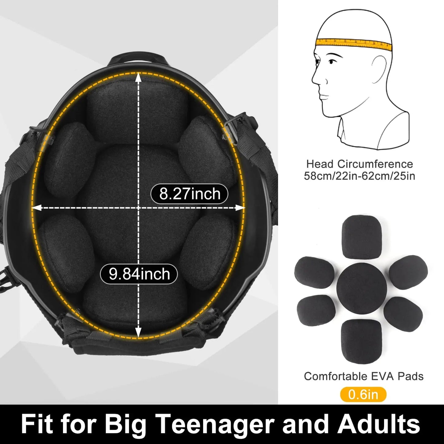 Airsoft Helmet Tactical Helmet,Airsoft Mask Mesh,Elastic Balaclava Mask, Anti Fog Airsoft Goggles, Tactical Full Face Protection