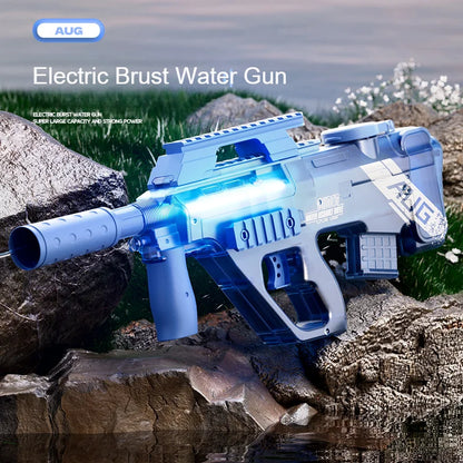 UZI P90 Electric Water Gun Pistol Summer Outdoor Pool Water Gun Continuous Firing Water Fights for Adults Kids