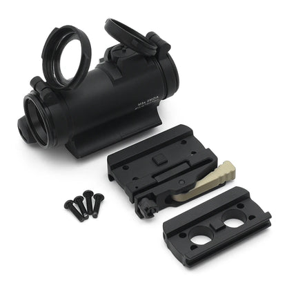 NEW OPP TACTICAL M5S Sight for Hunting Airsoft Full Markings 2 MOA Red Dot For Precision And Fast Target Acquisition With Mount