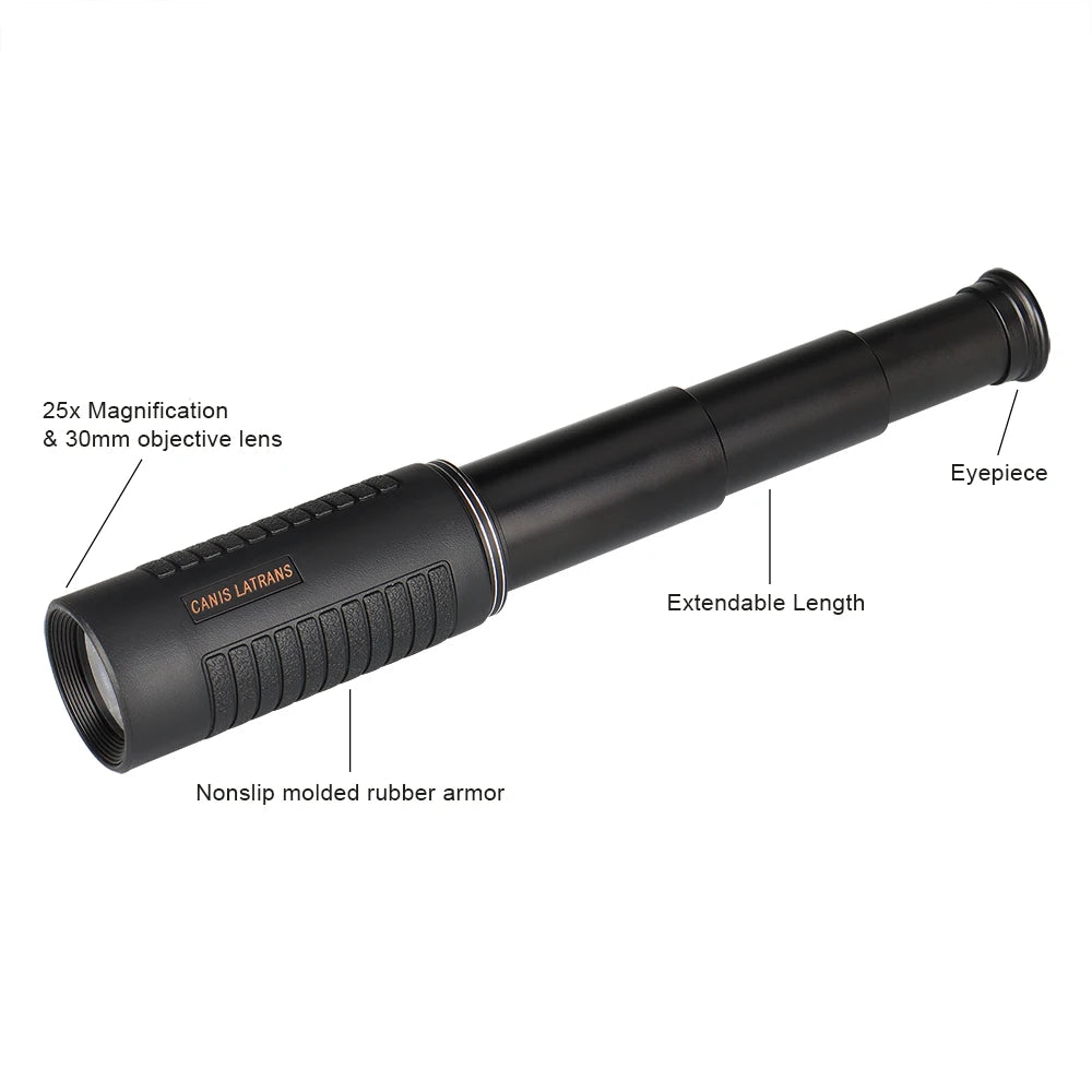 Hunting scope Canis Latrans Outdoor travel Telescope 25X30 Handheld monocular scope for hunting shooting gs3-0052