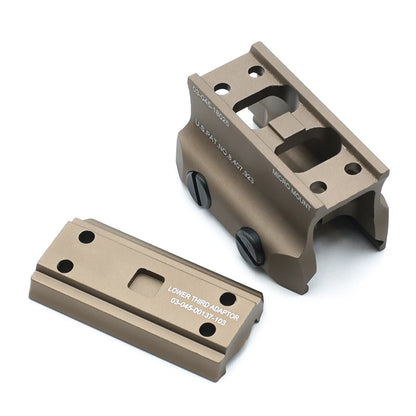 Tactical Daniel DD Optic Riser Increased Mounting Base for Red Dot Sights fits AR15 M4 Hunting  with Full Markings