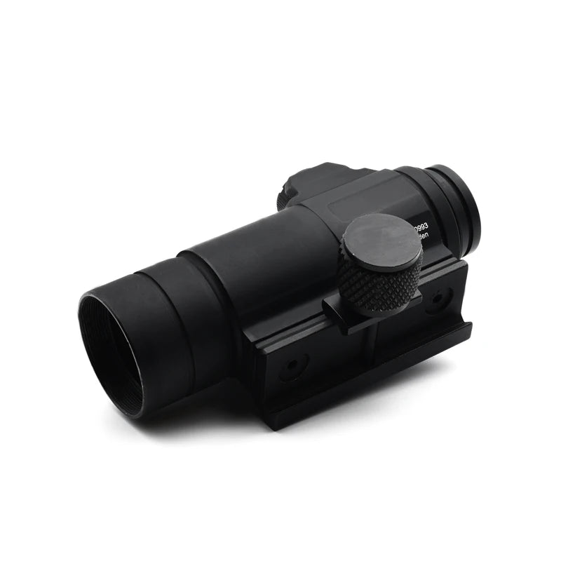 Tactical M4 Red Dot Reflex Sight Collimator Optics with Spacer and QRP2 Mount & Killflash Replica with Full Original Markings