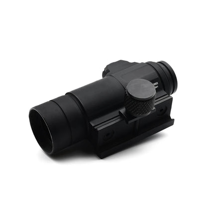 Tactical M4 Red Dot Reflex Sight Collimator Optics with Spacer and QRP2 Mount & Killflash Replica with Full Original Markings