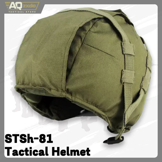 AQzxdc EVI Soviet Russian Special Forces STSh-81 Tactical Helmet Titanium Watermelon Helmet Fuze Tarkov