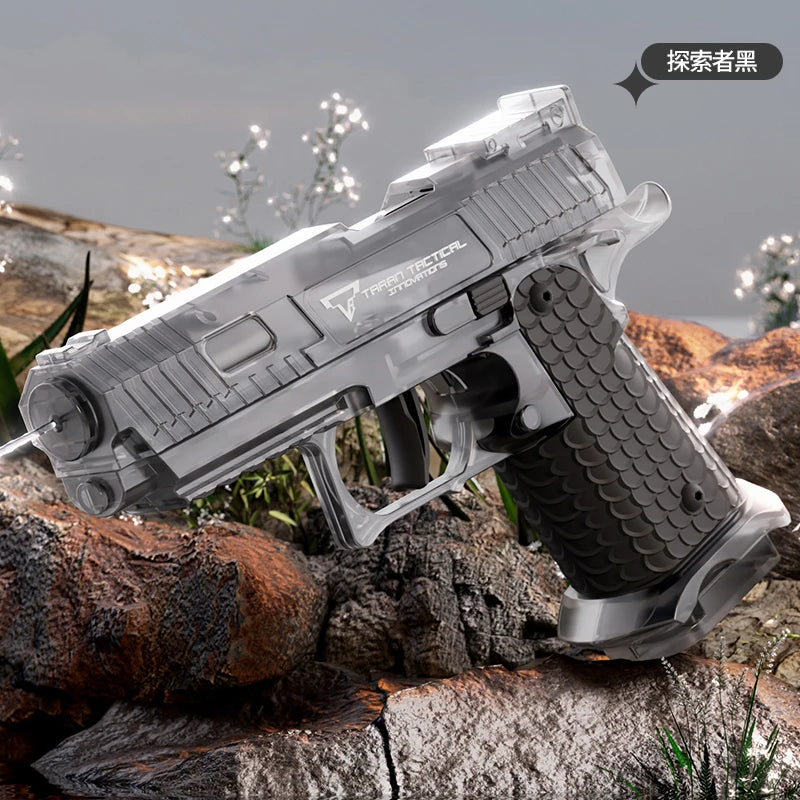 Mini 2011 Water Gun Continuous Firing Manual Pistol Small ZP5 Revolver Summer Outdoor Beach Poor Toy Water Gun for Kids