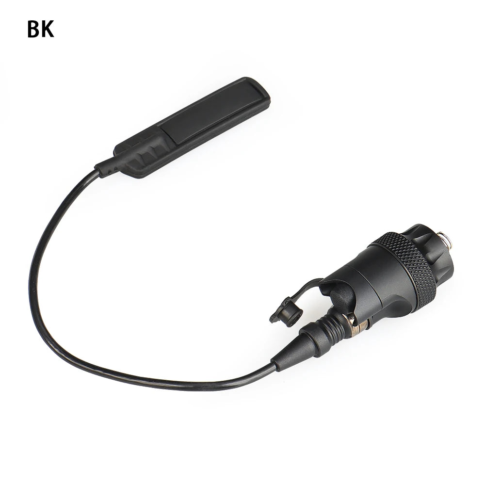 Hunting airsoft Accessories Remote Pressure Switch Remote Dual Switch Tailcap Assembly for Flashlights Black Tan Color gs33-0242