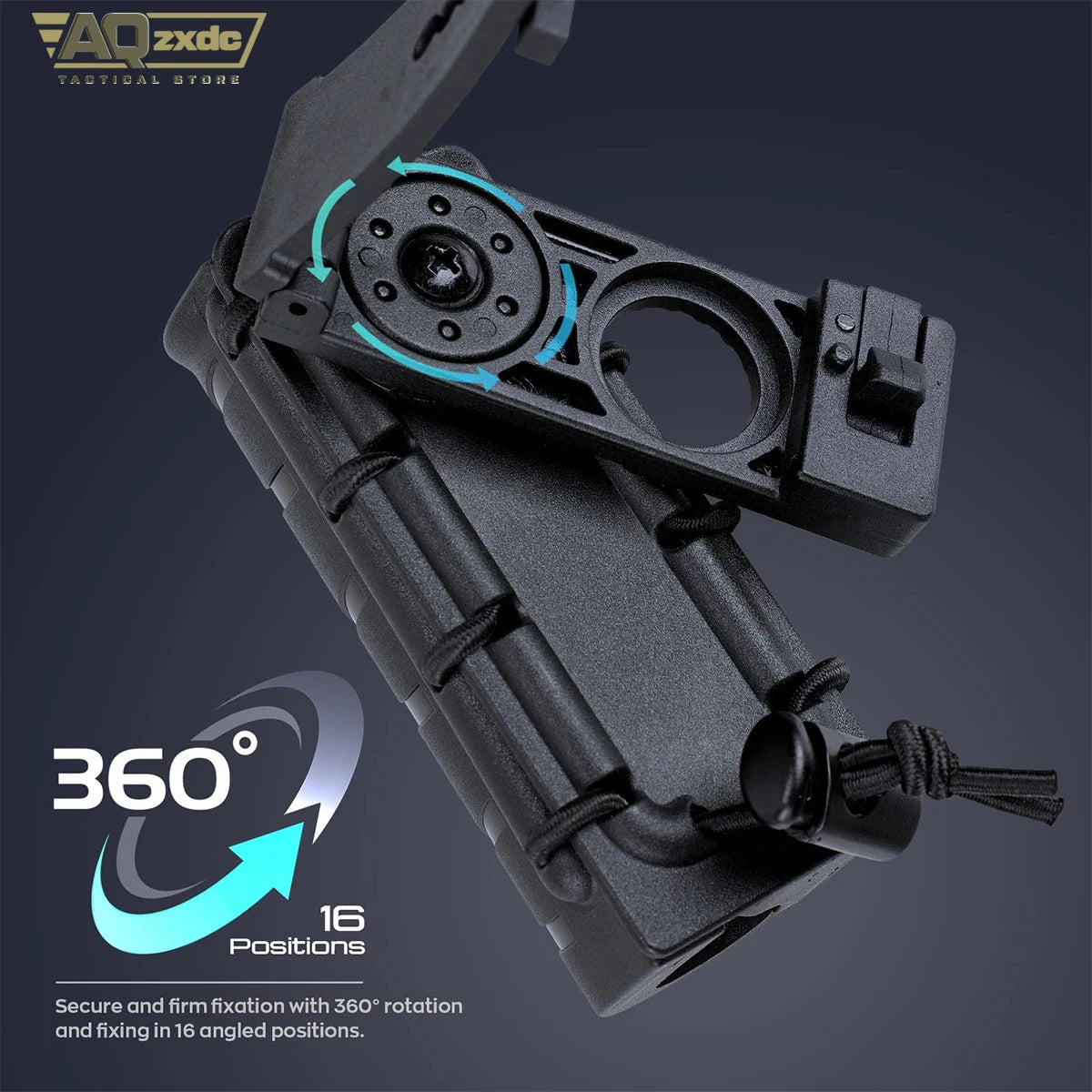 AQzxdc Police Molle Handcuff Holster with OC Spray Holster for Duty Belt Fit Asp Handcuff Tactical Pepper Spray Holster