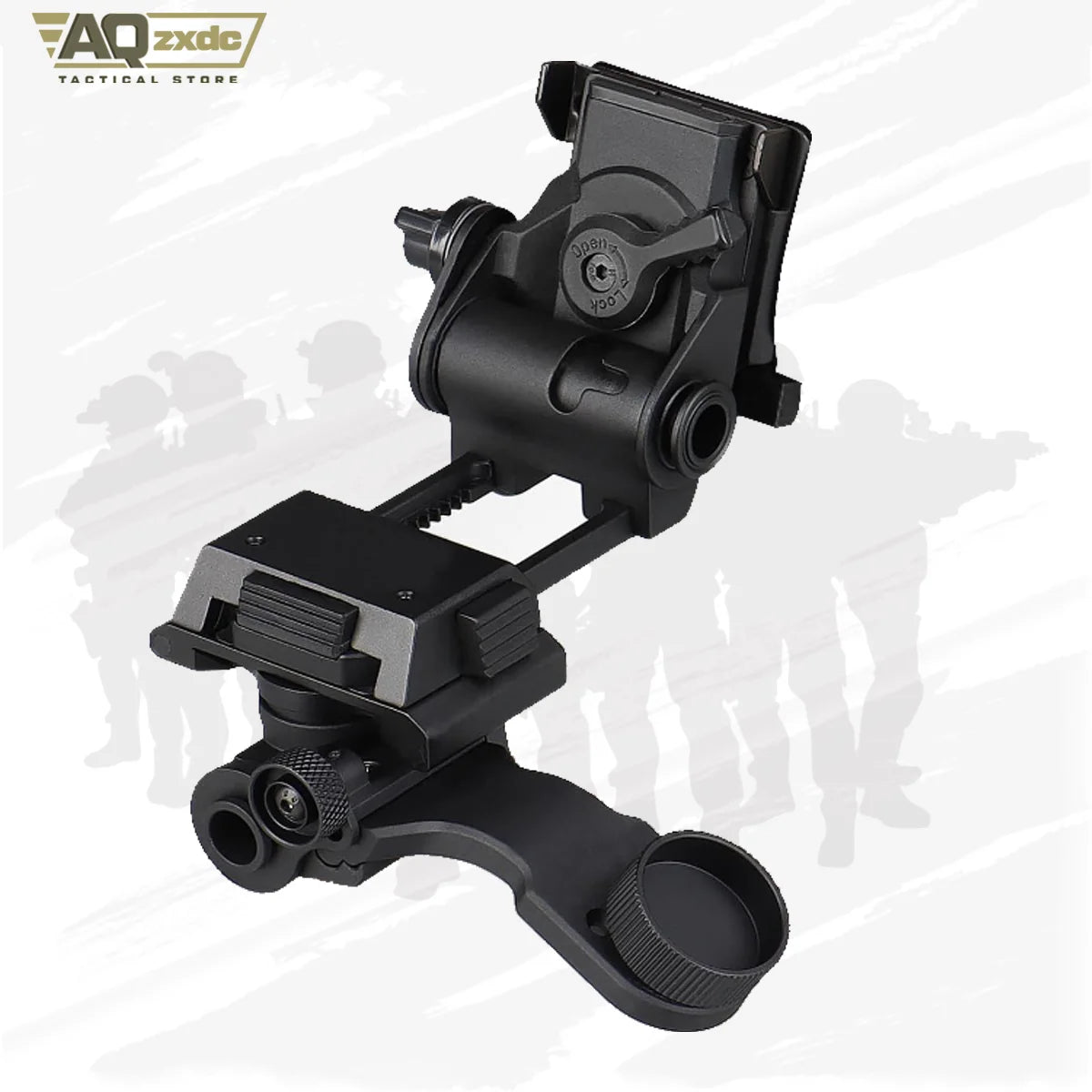 AQzxdc L4 G24 Mount and NVG J-ARM Adapter Fit for Helmet Adapter for Night Vision PVS-14 for Hunting (UK Standard Screw)