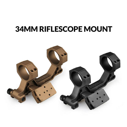 PPT Mounts Airsoft Metal Cantilever 34mm/30mm Hunting Rifle Scope mount FOR 21.2MM Base gs24-0267