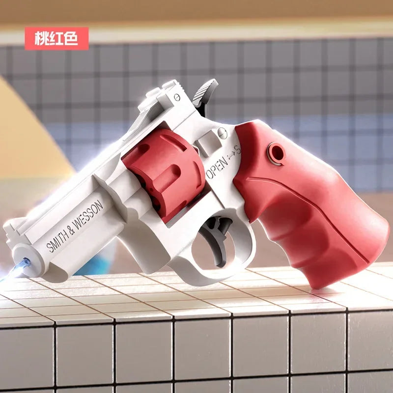 Mini 2011 Water Gun Continuous Firing Manual Pistol Small ZP5 Revolver Summer Outdoor Beach Poor Toy Water Gun for Kids