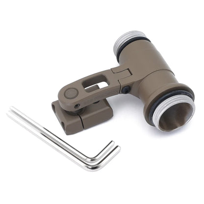 New 2024 SS MAX Helmet Mount for SF M300 M600 Scout Light Flashlight KIJI K1 IR Illuminator fits OPS-CORE Helmet Rail