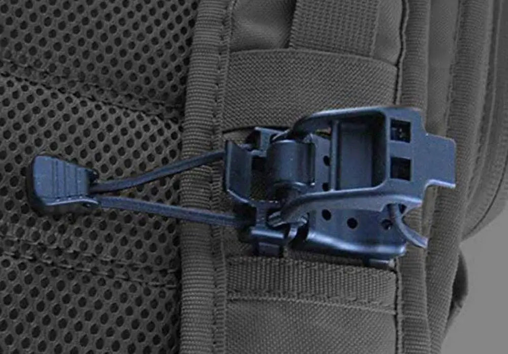 Tactical Gear Clip Multipurpose Fastener Molle Web Dominators Management Tool Compatible with Molle All Vests Backpacks Harness
