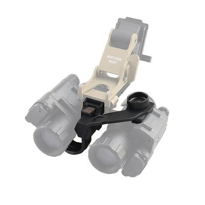 Tactical NVG Dual Headmount Adapter  Mount For PVS-14 Night Vision Device  Metal Helmet Mount