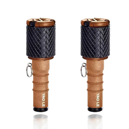 2 Pcs Tactical Grenade Model Toy, M67 Burst Grenade, Military Smoke Grenade Model, for Airsoft Paintball Hunting CS War Game