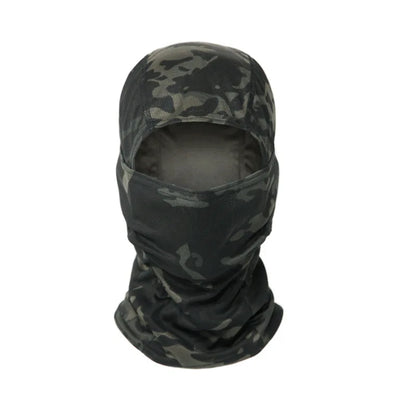 Multicam Tactical Balaclava Full Face Mask, Shield Cover Cycling Airsoft Paintball Hunting Hat Camouflage Balaclava Scarf