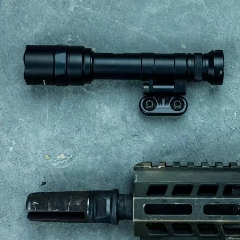 Tactical Airsoft Surfir M-MLOK-S Mount For M340C M640DF M640V-DF Light Mount For M-LOK Picatinny Rail