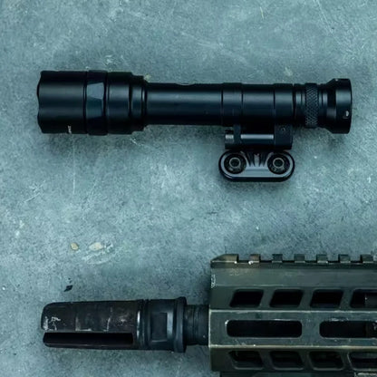 Tactical Airsoft Surfir M-MLOK-S Mount For M340C M640DF M640V-DF Light Mount For M-LOK Picatinny Rail