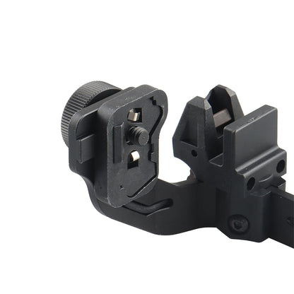 New PVS-14 NVG Dual Headmount Adapter nylon+Aluminum Lightweight and sturdy design Black Nvg Mounts fits for PVS-14 gs24-0285