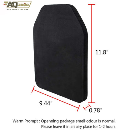 AQzxdc Tactical Airsoft Paintball EVA Vest Inner Liner Foam 10 in x 12 in Black 2 PCS Pad Plates for Airsoft Tactical Vest