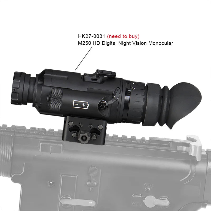 hunting airsoft accessories lightweight high-speed low-drag DLOC-IRD Quick Release Mount for the IR Patrol M300W
