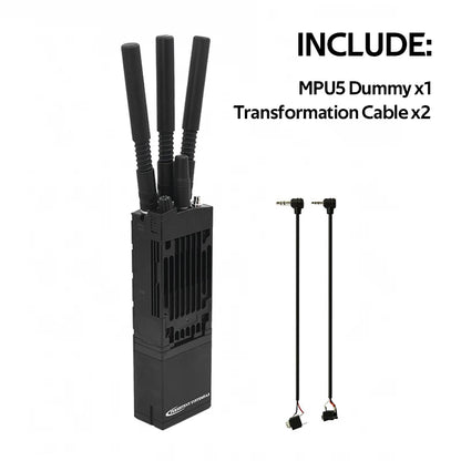 NEW TACTICAL MPU5 Dummy Refined Model Line Version DIY Walkie Talkie V20 V60 PTT Headsets (Available DIY Communication Version)
