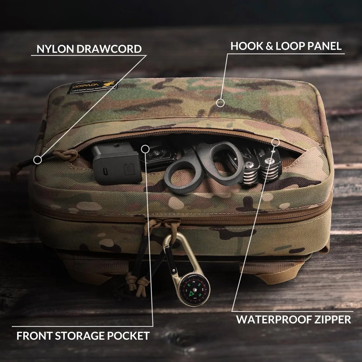 AQzxdc OEM Adjustable Durable Nylon Tactical Fanny Pack Waist Bag Training Equipment Thigh Pack Pouch for Men