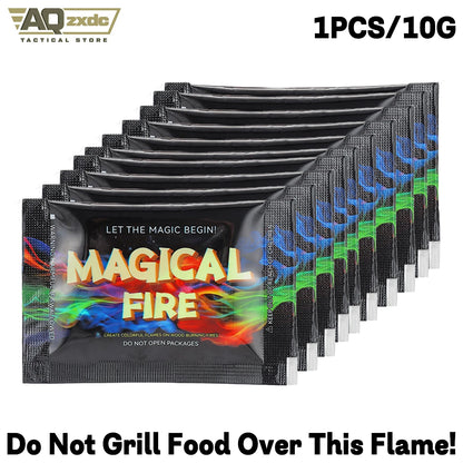 Outdoor Color Flame Powder Magicfire Camping Bonfire Party Magic Color Changing Powder