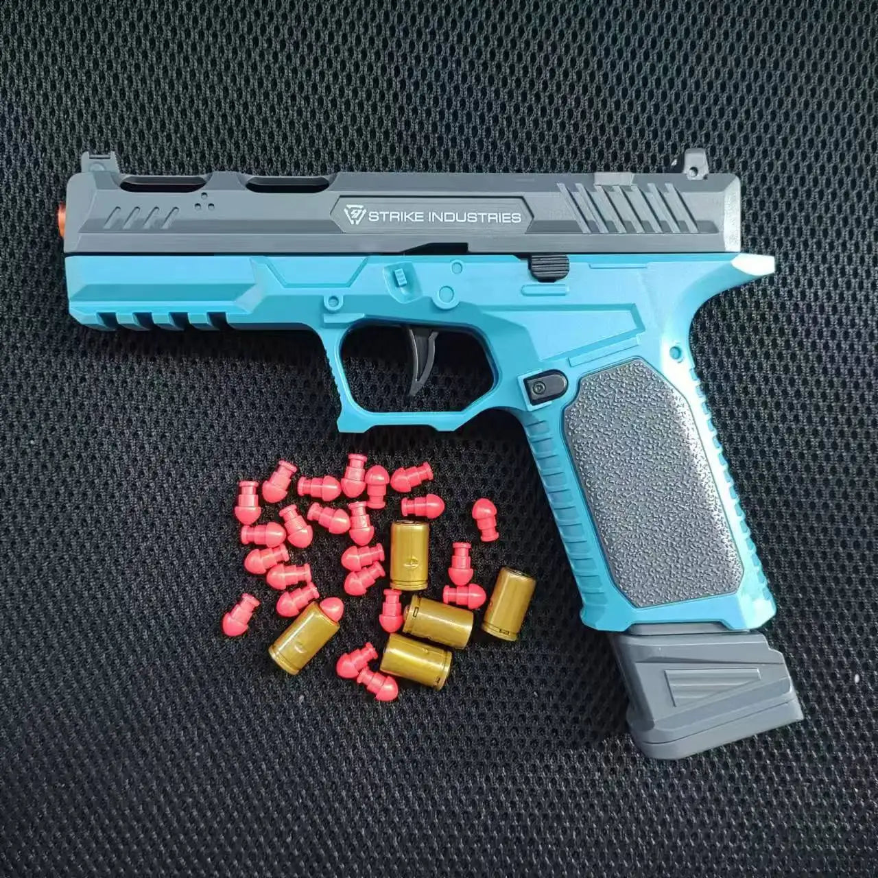 Mechanical USP Continuous Firing Throwing Shell Toy Gun Soft Bullet Airsoft Outdoor Sports CS Weapon Pistol for Boys Gift