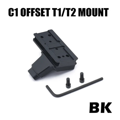 30mm Tube Airsoft Wargame Hunting Tactical C1 Modular Riflescope Mount 1.70/1.93inch with Offset Mounts
