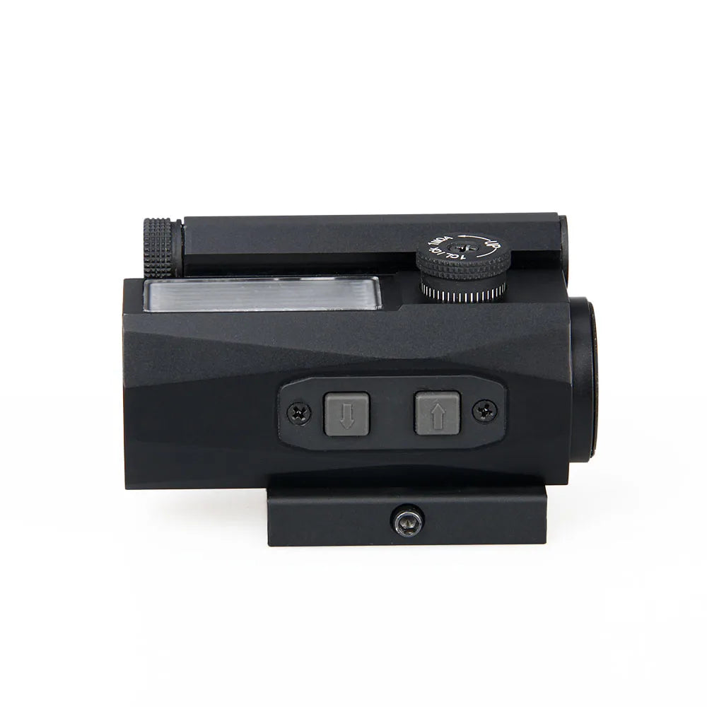 Canis Latrans 1x20 Solar Red Sight 2MOA Reddot Rifle Scope Magnification 1X Black  Aluminum Alloy for Outdoor Hunting gs2-0104