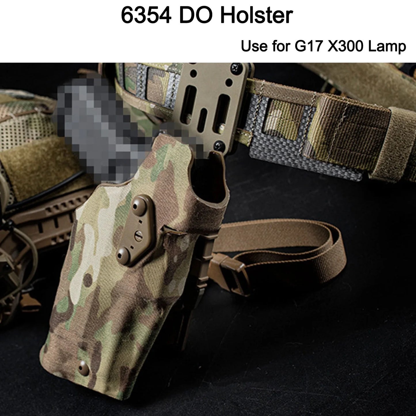 Battle Belt with Tactical Holster & 5.56/9mm Pouch & Folding Dump Pouch, 1000D Nylon Molle Quick Release Belts Utility Belt Set