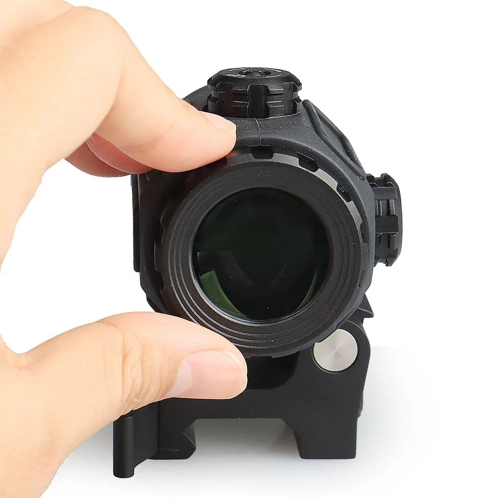 PPT Scope 3X Optical Sight G43 3X Magnifier Scope Sight With Flip To Side Mount for Red Dot Sight for Hunting Shooting gs1-0410B