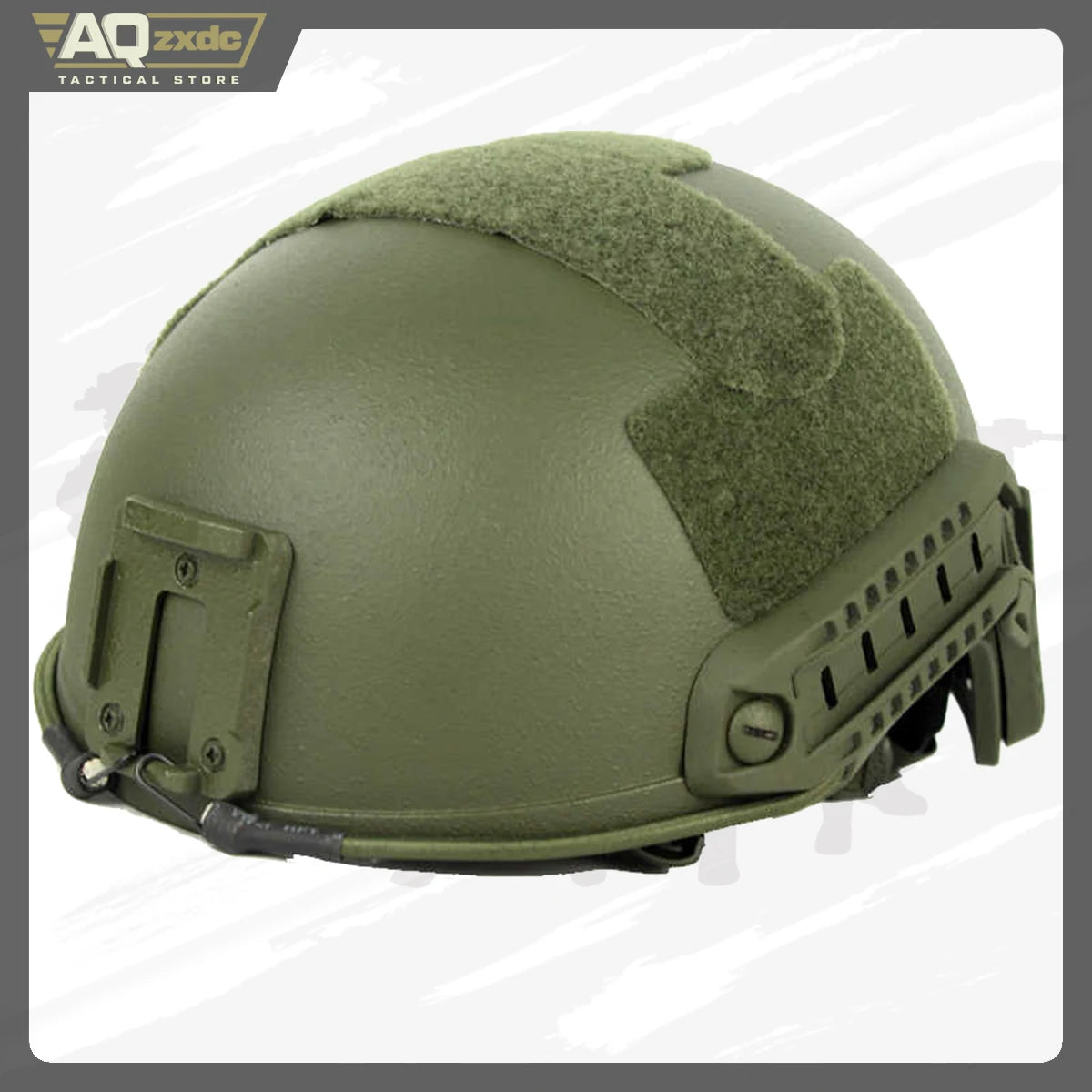 Military Special TOR Lightweight Tactical Helmet LSHZ-1+ FAST SSO Helmet, Tactical Fast High Cut Helmet NVG Dried Cuttlefish