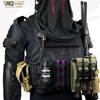 AQzxdc Tactical Cod Koenig Full Set of Restored Tactical Gear, Call of Duty 19 Koing Helmet Vest Pants for Airsoft Cosplay Game