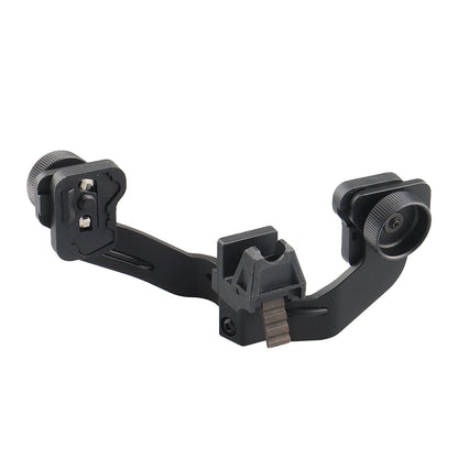 Tactical NVG Dual Headmount Adapter  Mount For PVS-14 Night Vision Device  Metal Helmet Mount