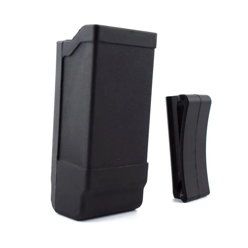 AQzxdc Durable Double Stack Single Mag Case, Matte Finish, Suitable for 9mm/.40 cal forAirsoft Paintball War Game