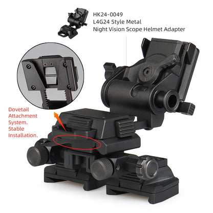 Hunting Scope accessory NVG binocular bridge goggles stent skip rhino mount NVG arms mount for L4 G24 Mounting Helmet Fast mount