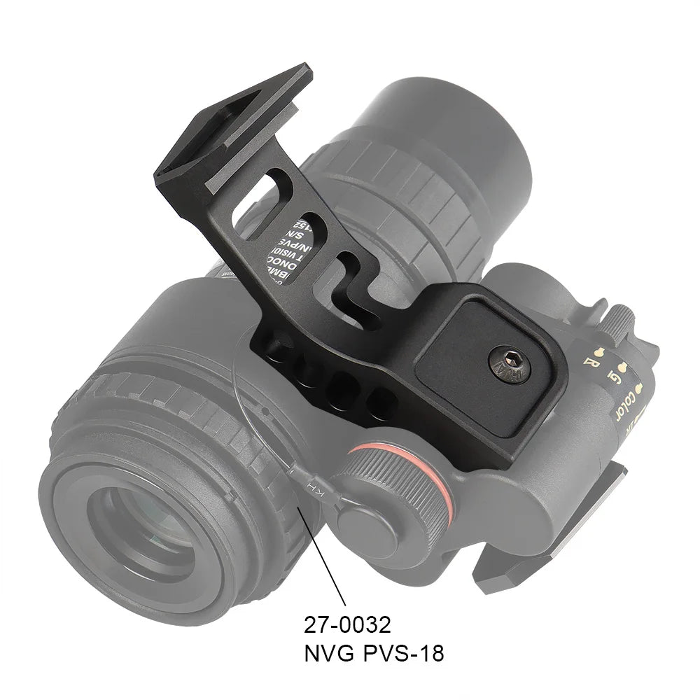 Aluminum Alloy PVS-18 NVG MOUNT  Metal Helmet Bracket Adapter gz240256