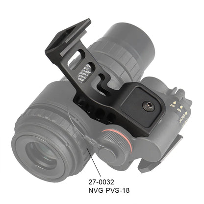 Aluminum Alloy PVS-18 NVG MOUNT  Metal Helmet Bracket Adapter gz240256