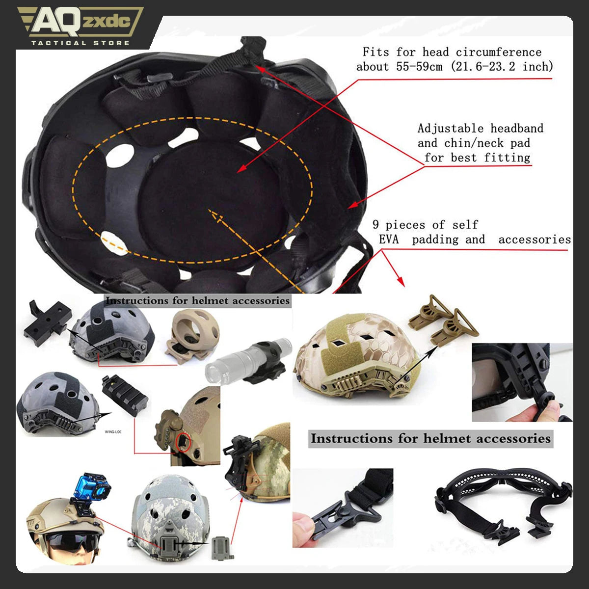 Tactical Protective Airsoft Mask Full Face Mask Dual Mode Wearing Design Adjustable Strap for Airsoft Paintball Game Movie Props