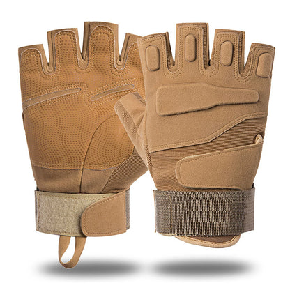 Tactical Gloves Airsoft Outdoor Half Finger Protective Gloves Commando Training Gloves Tactical Fingerless Gloves