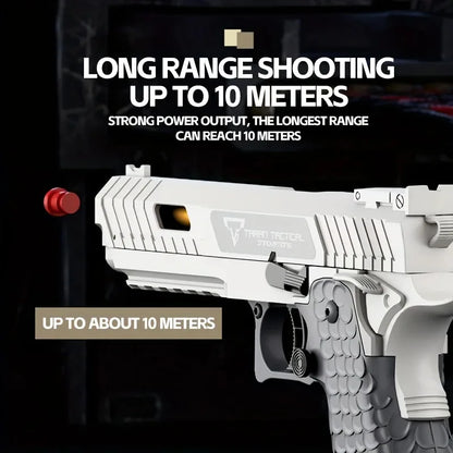 2011 Desert eagle Shell Ejecting Pistol Empty Hanging Toy Gun Sig17 Continuous Firing Soft Bullet Launcher Children Adult Gift