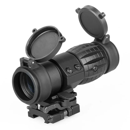 PPT 3X Hunting Scope 3x Prism Tactical Sight with Ballistic CQ Reticle HAMR 4x24 Riflescope Sniper Scope Airsoft Air Guns 1-0309