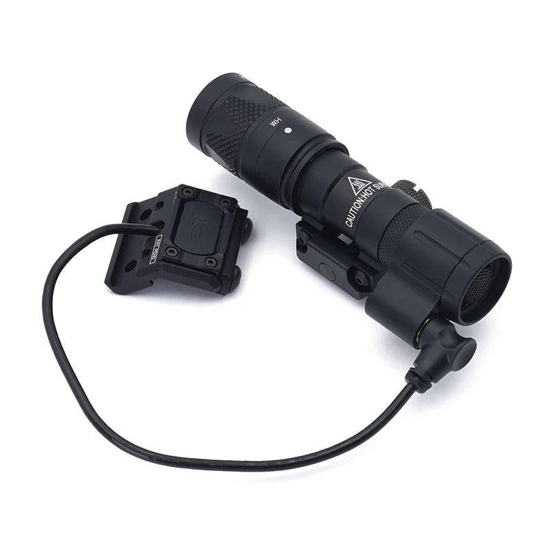 Tactical Crane Port Tailcap Cover for M300 M600 Flashlight Outdoor Weapon Scout Light Switch Cap