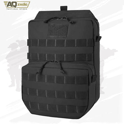 AQzxdc Military Gear Tactical Molle Hydration Pack 3L Hydration Carrier Pack Water Reservoir Bag for Molle Vest Backpack