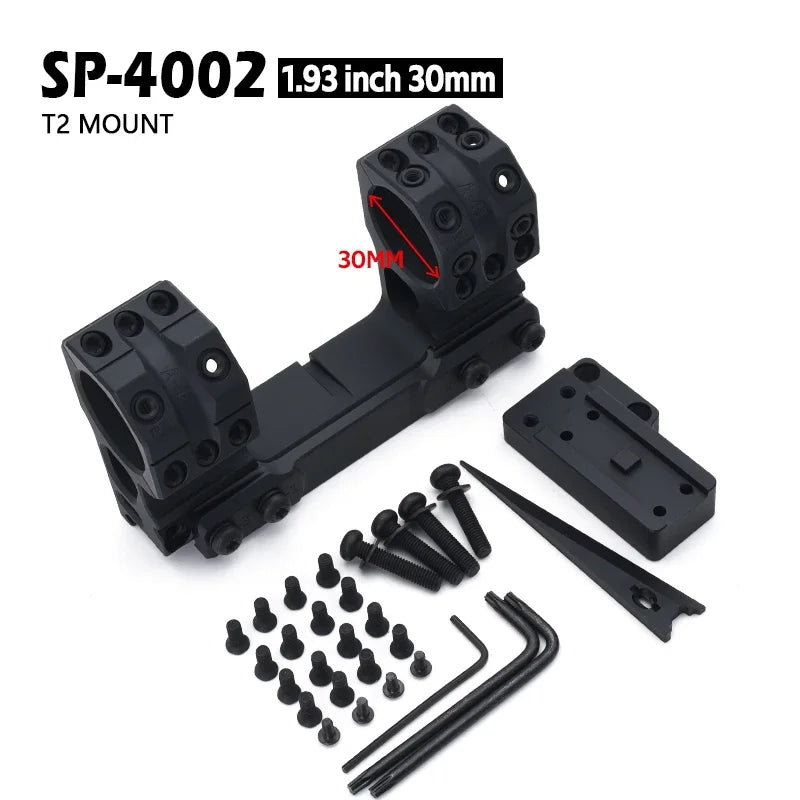 Tactical A-0025 TOP 12 Optical Plate Mount Red Dot Sight Optics Accessory for SP Scope Mount