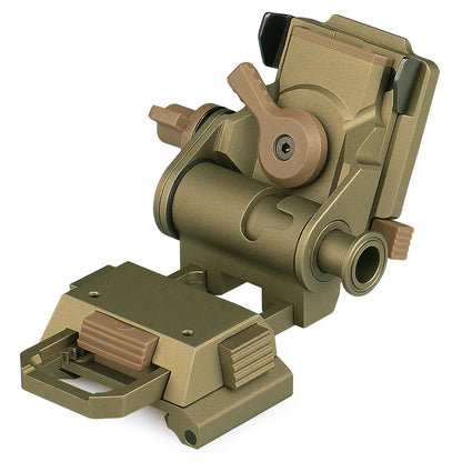PPT L4 G24 Helmet NVG Mount Night Vision Fast OPS Helmet Parts NVG Mounting Breakaway Base Adapters Dark Earth Color gz240049
