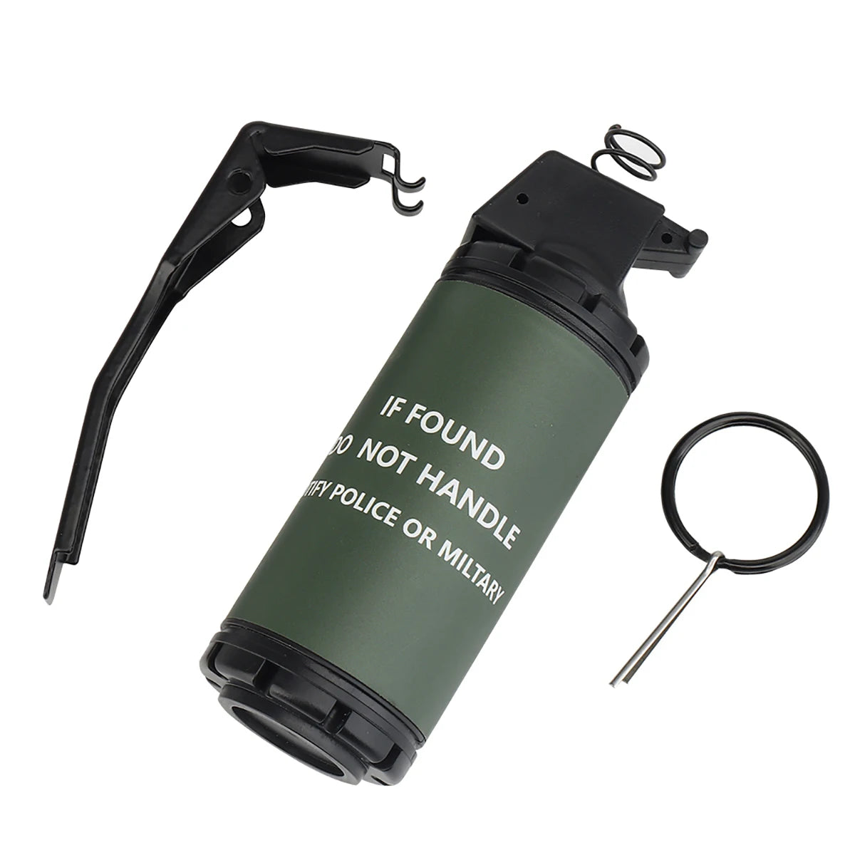 Tactical Smoke Grenade Model Fillable Small Container MOLLE System Airsoft Shooting Accessories Tactical Smoke Grenade Model